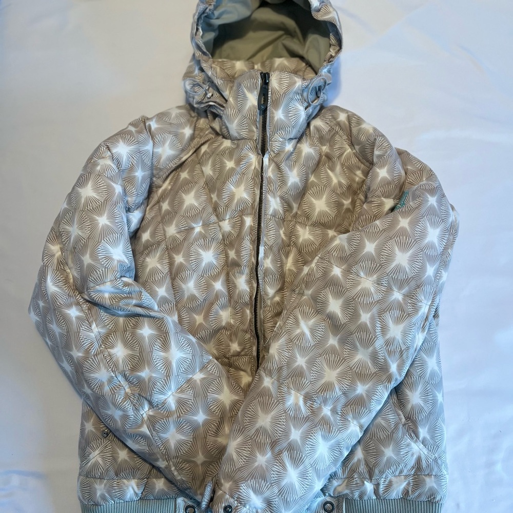 FERA Girls Patterned Puffer Jacket